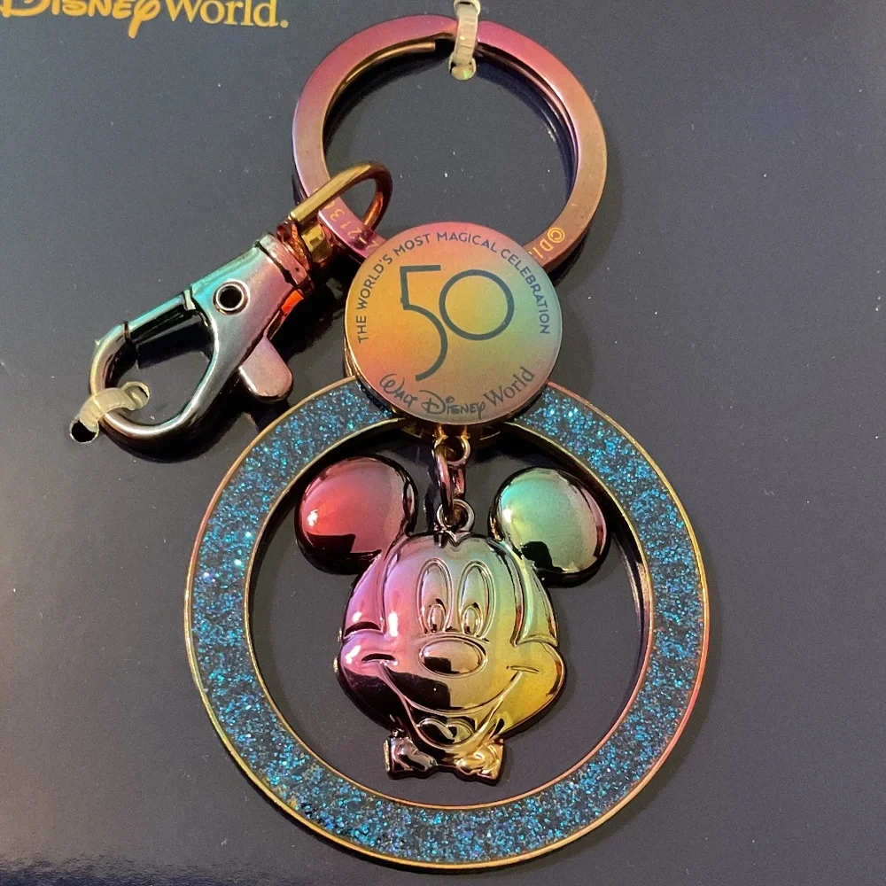 Walt Disney World 50 Years of Disney World Magic Keychain